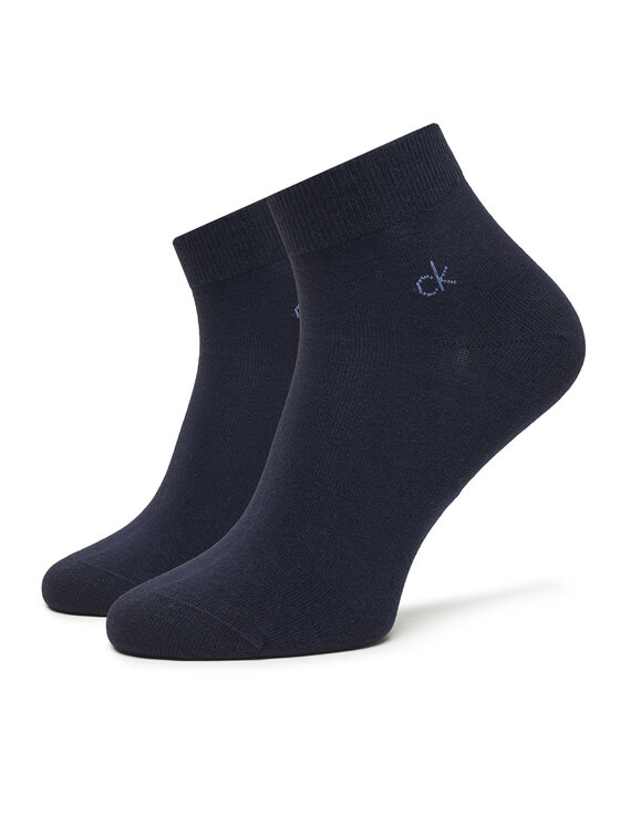 Calvin Klein Calvin Klein Krátké ponožky 701234209 Tmavomodrá