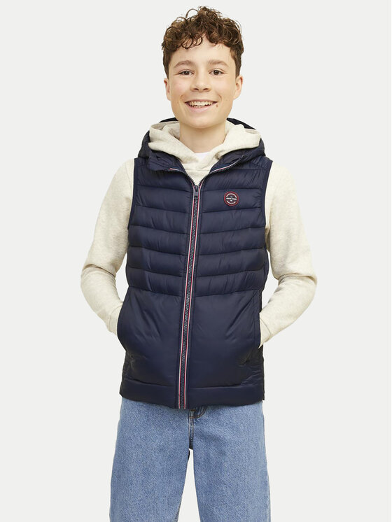 Jack&Jones Junior Jack&Jones Junior Weste Sprint 12258655 Dunkelblau Regular Fit