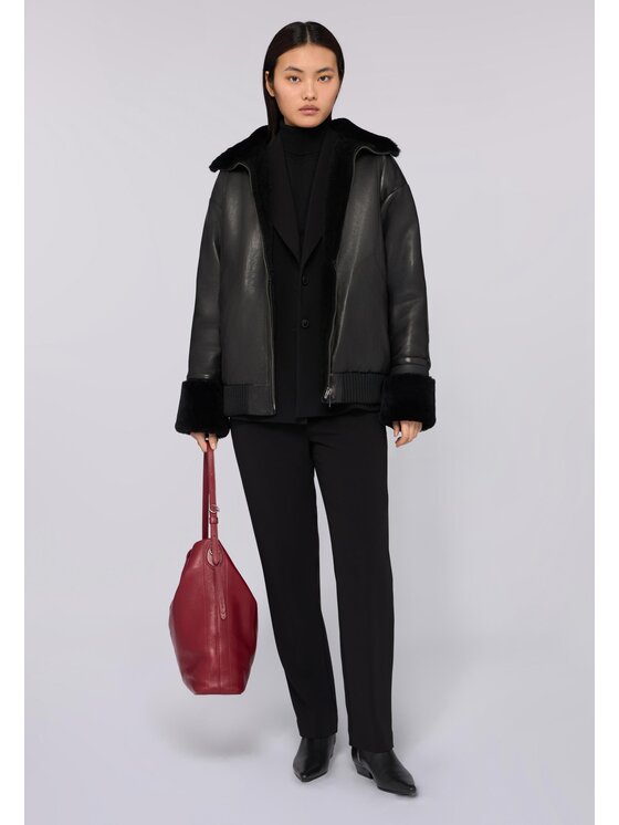 Trussardi Trussardi Pantaloni di tessuto P231A002302N033 Nero Regular Fit