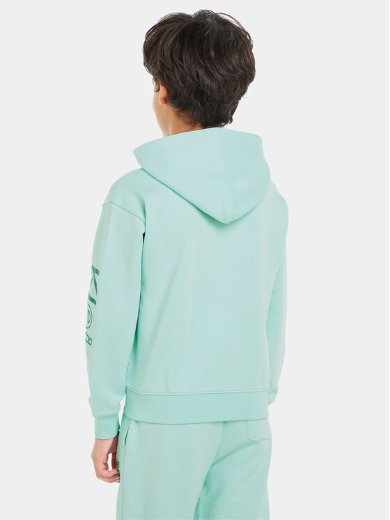 Calvin Klein Jeans Calvin Klein Jeans Džemperis Maxi Inst Logo IB0IB02040 Mėlyna Relaxed Fit
