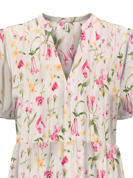 ONLY ONLY Vestito estivo Nova 15222215 Beige Regular Fit