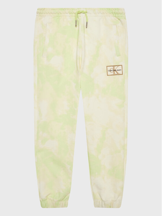 Calvin Klein Jeans Teplákové nohavice Sun Bleached IU0IU00375 Farebná Regular Fit