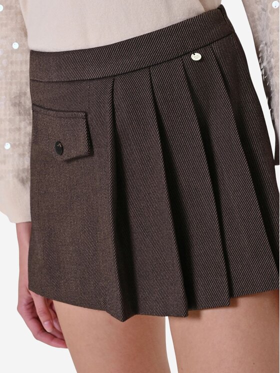 Rinascimento Rinascimento Φούστα Short donna Καφέ Regular Fit