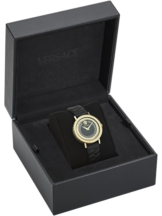 Versace Versace Zegarek VE0O00125 Czarny