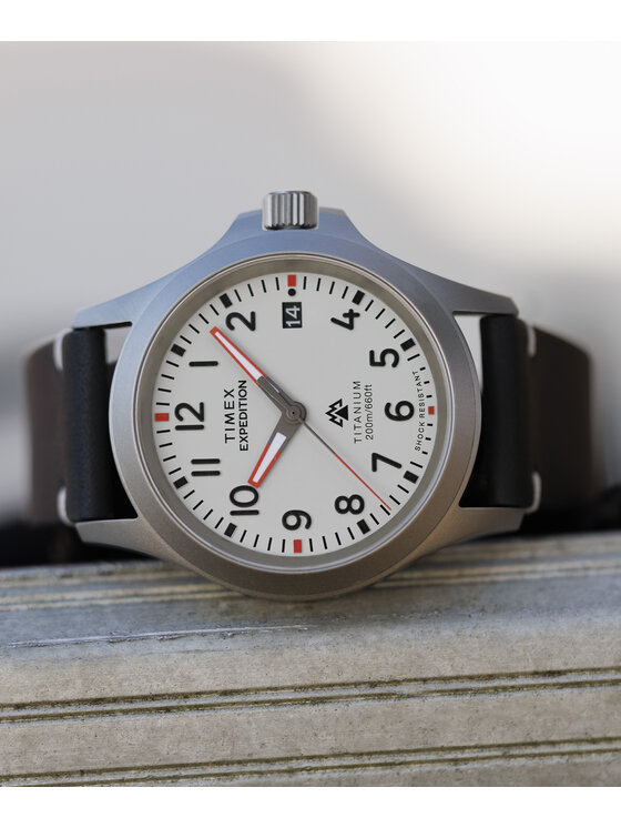 Timex Timex Hodinky TW2W78200 Čierna