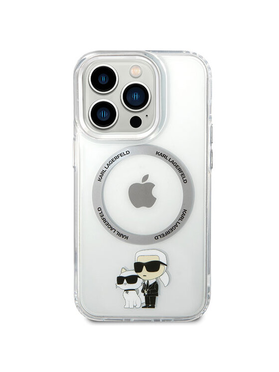 KARL LAGERFELD KARL LAGERFELD Etui na telefon MagSafe Przezroczysty