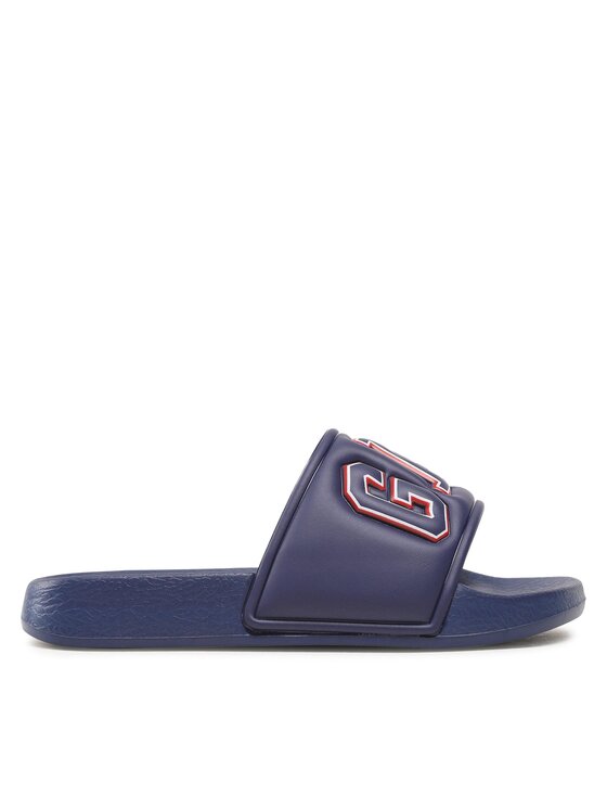 Gap Gap Klapki Austin Emb Granatowy