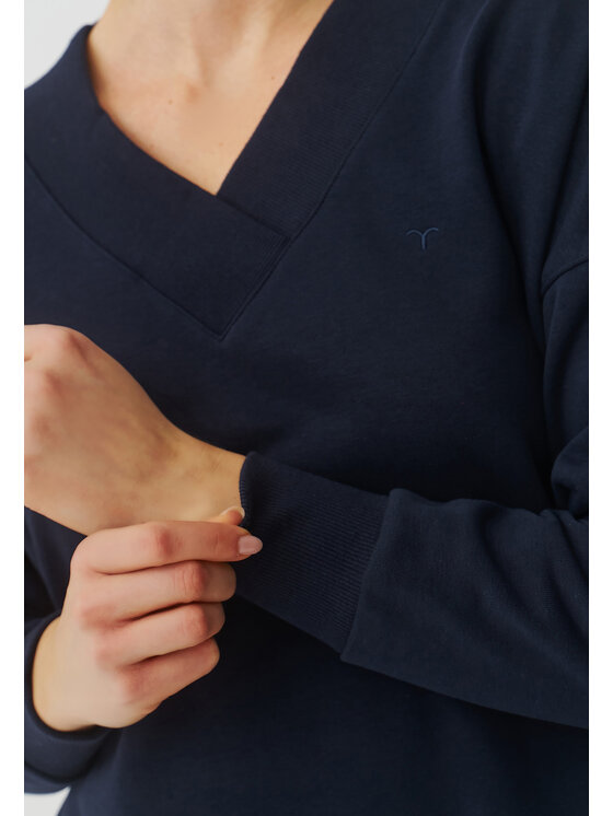 TATUUM TATUUM Bluza FILIPPA Granatowy Oversize