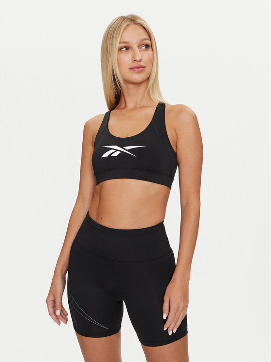 Biustonosz top, rozmiar XS, Czarny, Train BL Bra 100075674