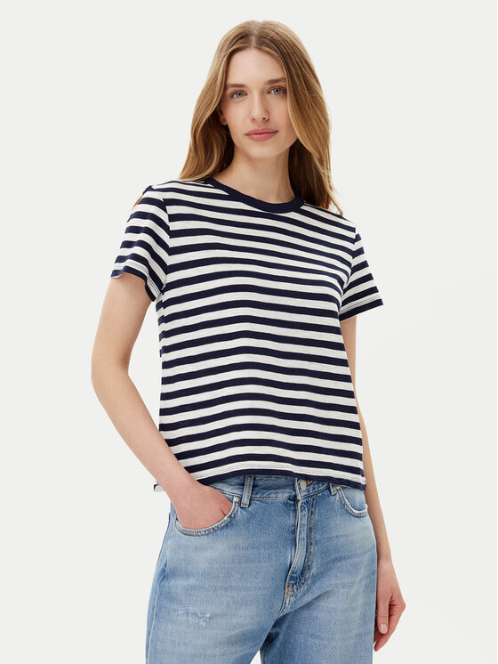 Gap Tričko 723661-00 Tmavomodrá Regular Fit