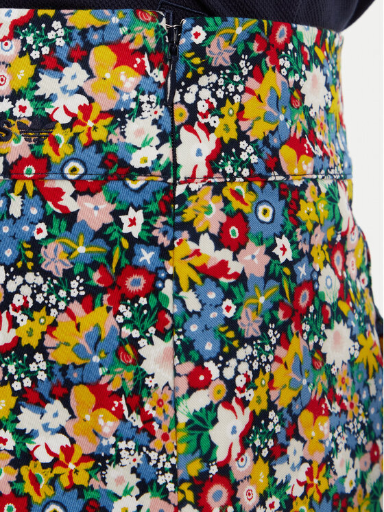 adidas adidas Trapezförmiger Rock Liberty London JC7774 Bunt Loose Fit