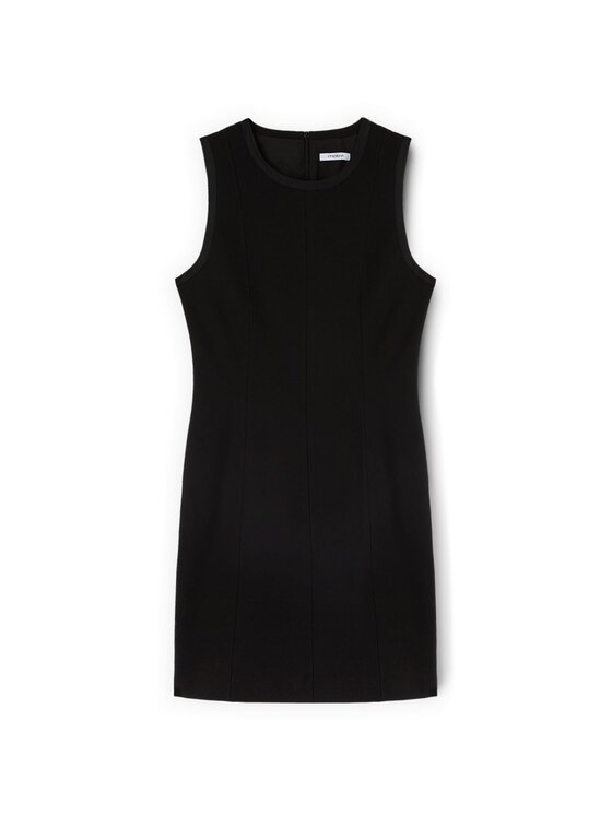 Motivi Motivi Abito da cocktail 7081Q003513N033 Nero Slim Fit