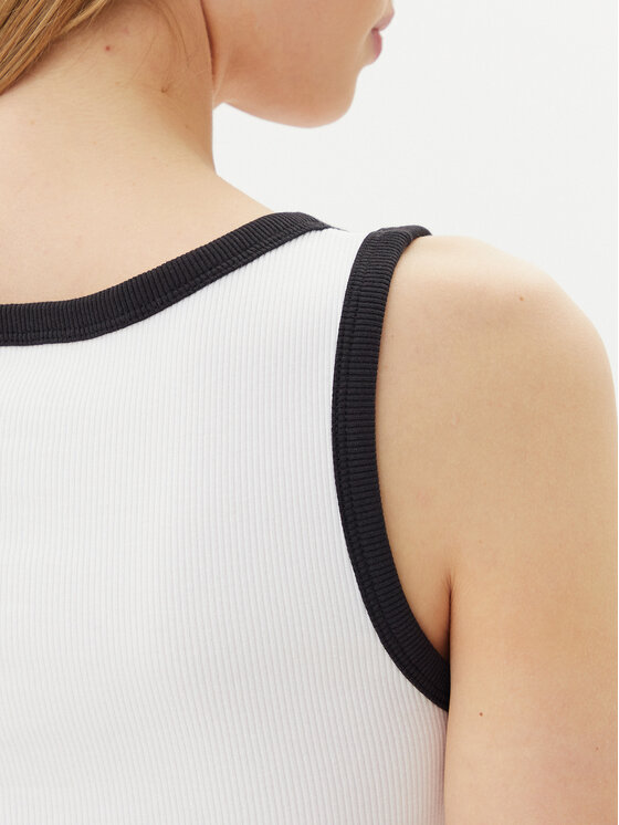 Pieces Pieces Top May 17154484 Weiß Slim Fit