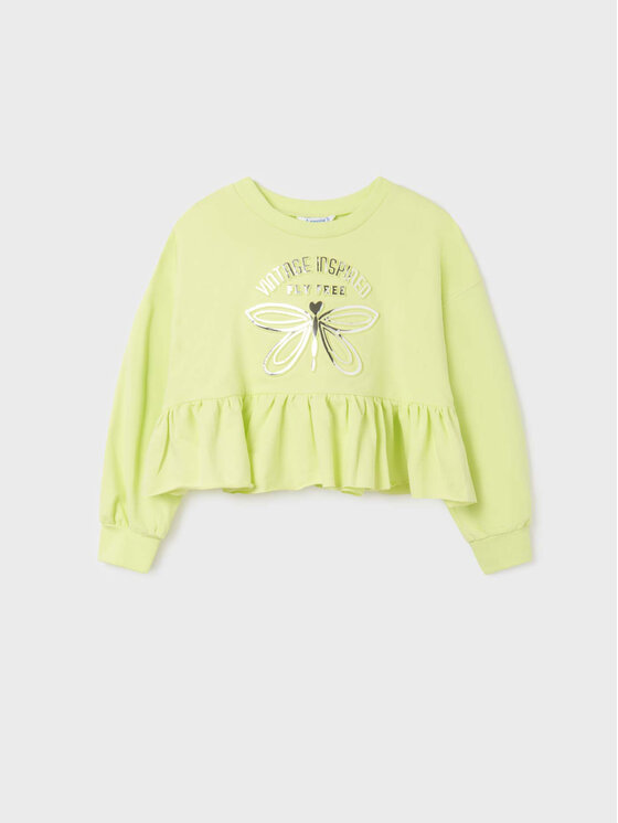 Felpa 6429 Verde Regular Fit