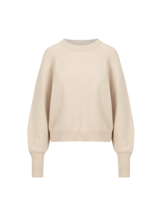 Deni Cler Milano Deni Cler Milano Sweter T-DC-S457-F5-85-12-1 Beżowy Regular Fit