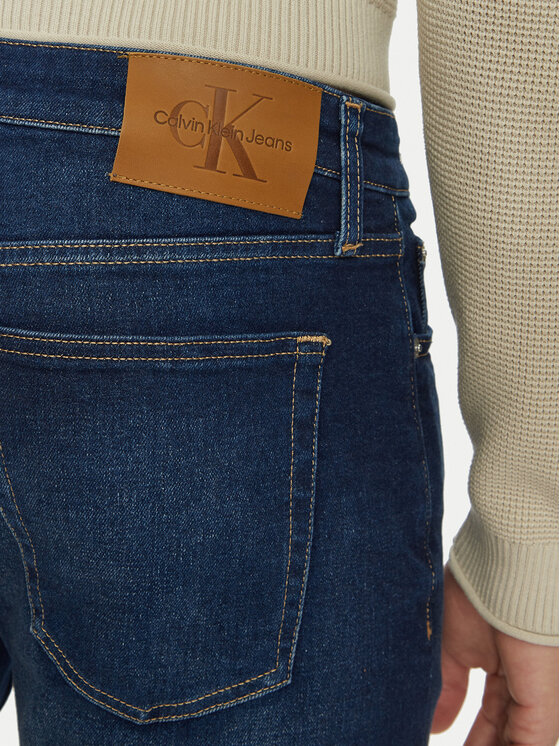 Calvin Klein Jeans Calvin Klein Jeans Jeans hlače J30J325980 Modra Slim Fit