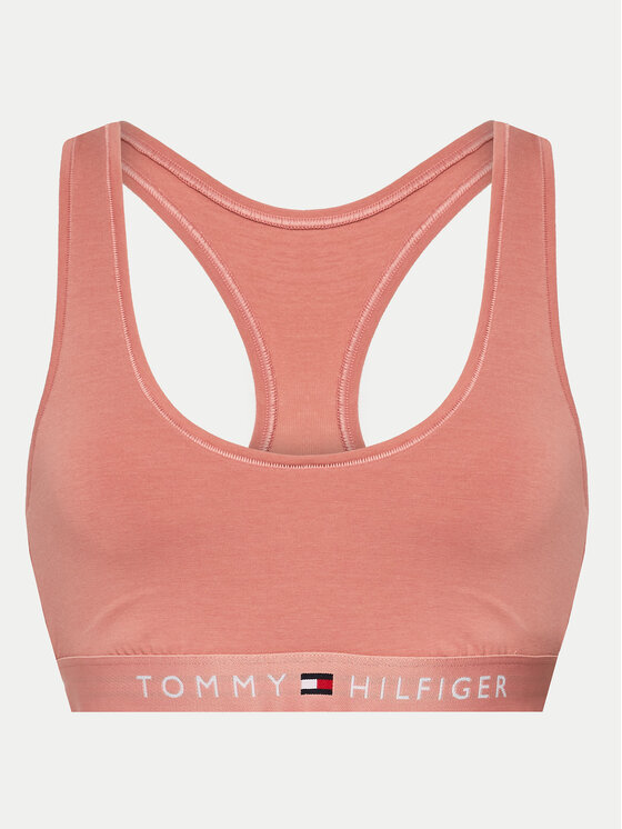 Tommy Hilfiger Tommy Hilfiger Бюстгальтер-топ UW0UW04143 Рожевий