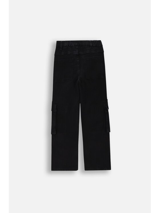 Coccodrillo Coccodrillo Jeansy ZC4123107JCG-021 Czarny Wide Leg