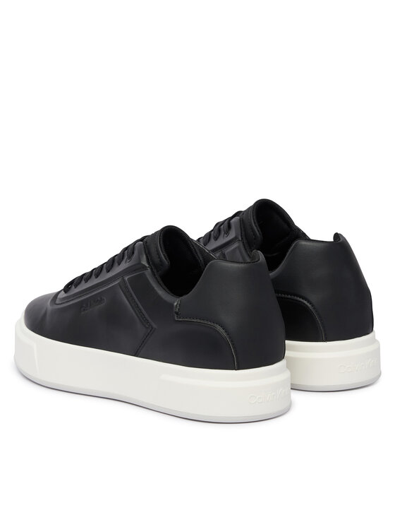 Calvin Klein Calvin Klein Sportcipők Basket Cupsole Oxf Lup Hf Lth YM0YM01452 Fekete