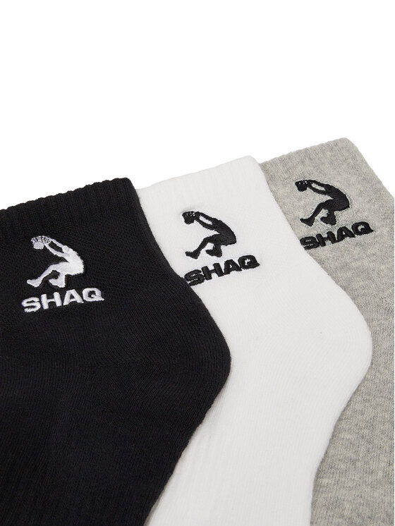 SHAQ Shaq Krátké ponožky AS_SHQ_H_001Z_SS25 (3-PACK) Barevná