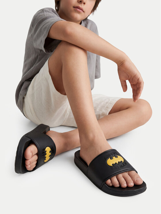 Batman Şlapi CEO-AW26-109WBBAT Negru