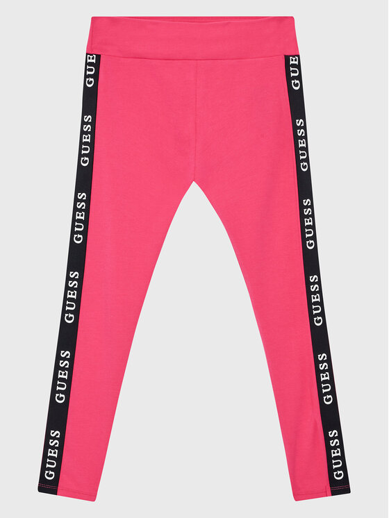 Guess Guess Colanți J2YB09 KABR0 Roz Slim Fit