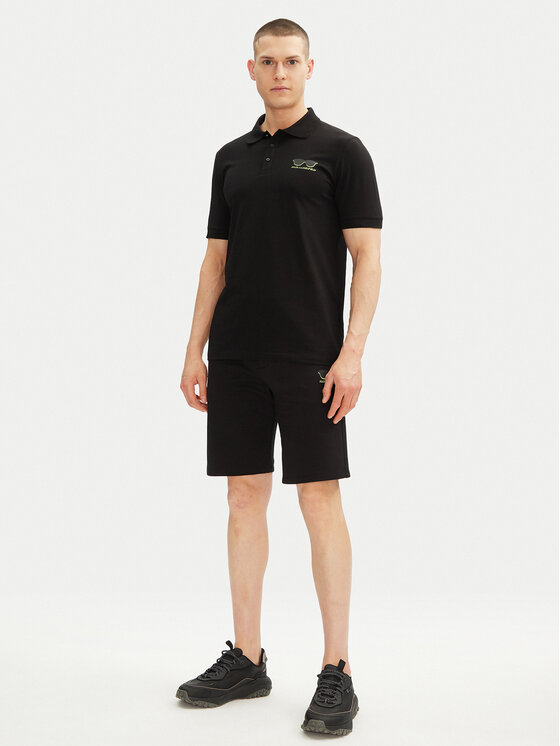 KARL LAGERFELD KARL LAGERFELD Polo 745400 552235 Crna Slim Fit