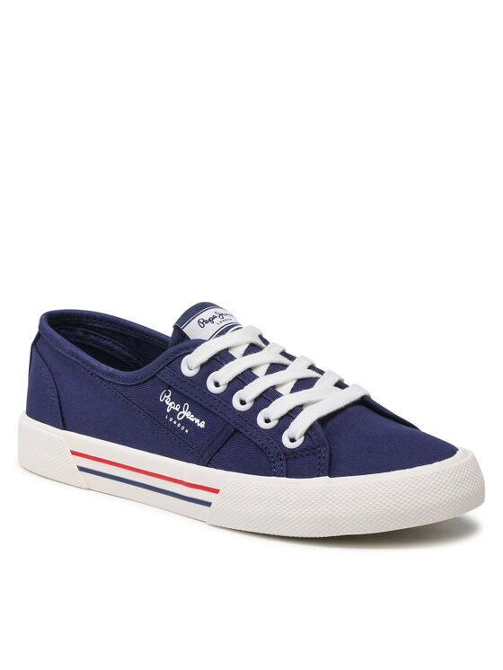 Pepe Jeans Pepe Jeans Tenisice Brady W Basic PLS31287 Tamnoplava