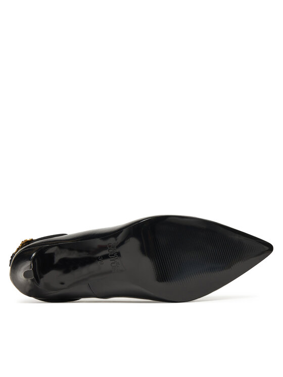 Versace Jeans Couture Versace Jeans Couture Pantofi cu toc subțire 79VA3S56 ZSC35 Negru