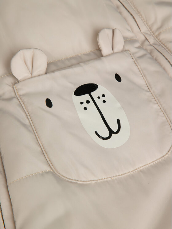 Coccodrillo Coccodrillo Βρεφικό φορμάκι εξόδου ZC3156201OBN Μπεζ Regular Fit