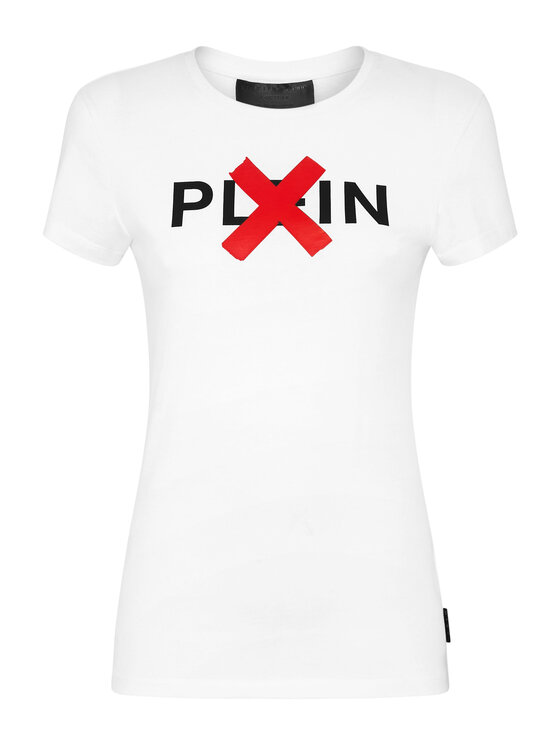 PHILIPP PLEIN PHILIPP PLEIN T-shirt 2057 Bianco Regular Fit