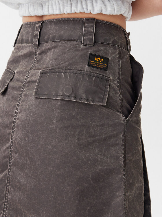 Alpha Industries Alpha Industries Mini suknja Vintage 156052 Siva Regular Fit