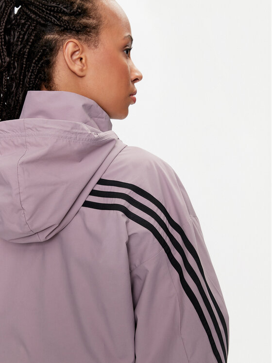 adidas adidas Giacca di transizione Future Icons 3-Stripes IP1573 Viola Loose Fit
