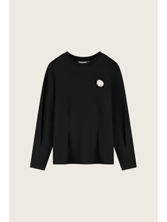Fabienne Chapot Fabienne Chapot T-Shirt 6996-509-178 Czarny Regular Fit