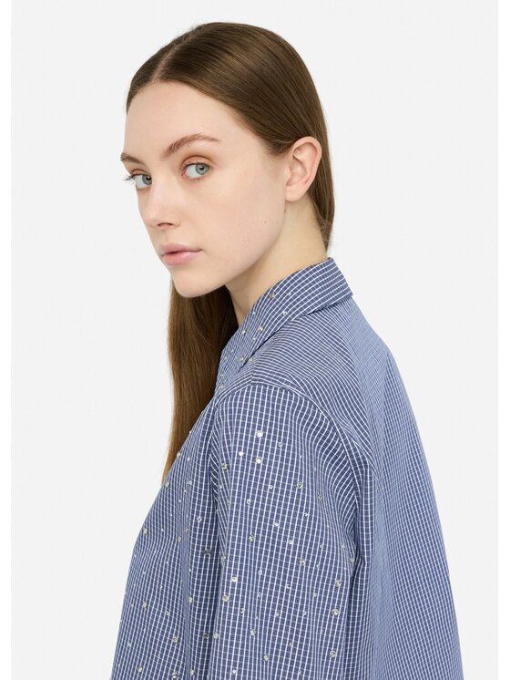 Liu Jo Liu Jo Camicia CF5354T067AM9812 Celeste Regular Fit