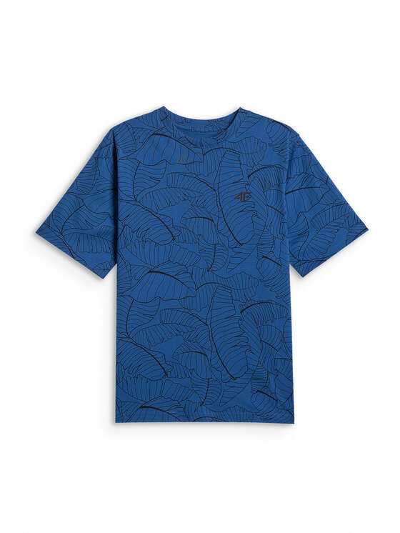 4F 4F T-Shirt BEACHSIDE CHILL Niebieski Loose Fit
