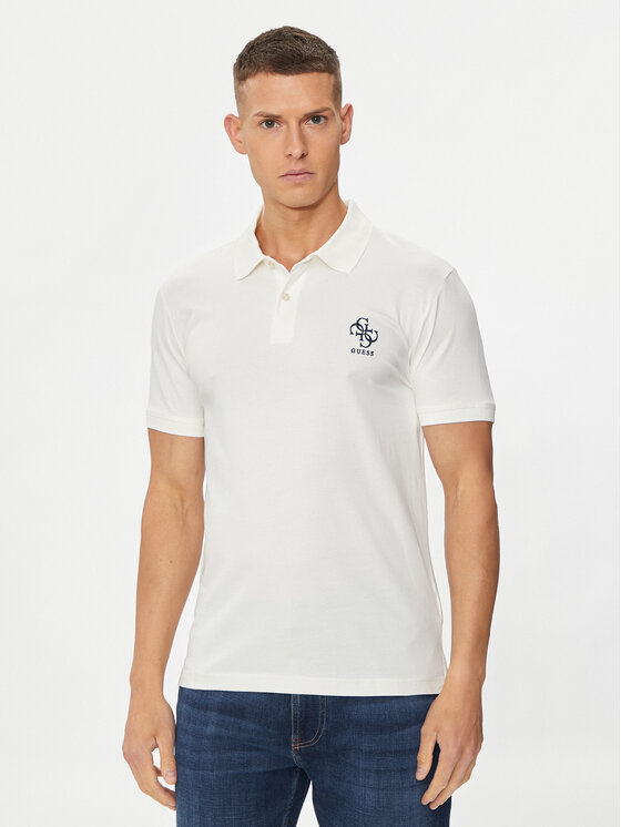 Guess Polo M4YP66 J1314 Rozā Slim Fit