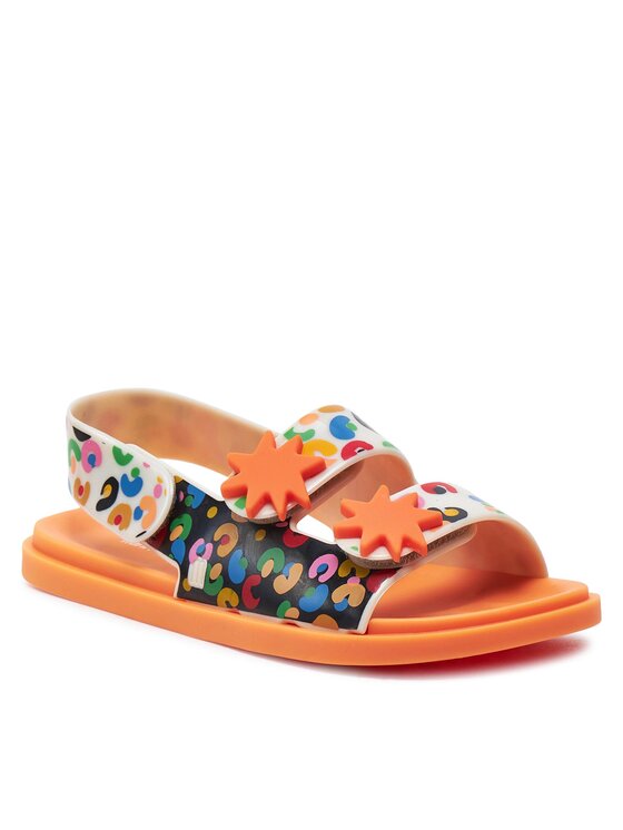 Melissa Melissa Sandale Mini Melissa Estrelar + Fabula Inf 35720 Narančasta