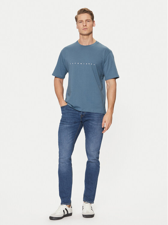 Jack & Jones Jack & Jones Farmer Glenn 12243592 Kék Slim Fit
