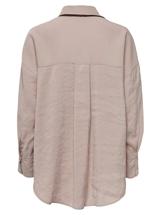 ONLY ONLY Marškiniai Zazima 15272523 Šviesiai smėlinė Regular Fit