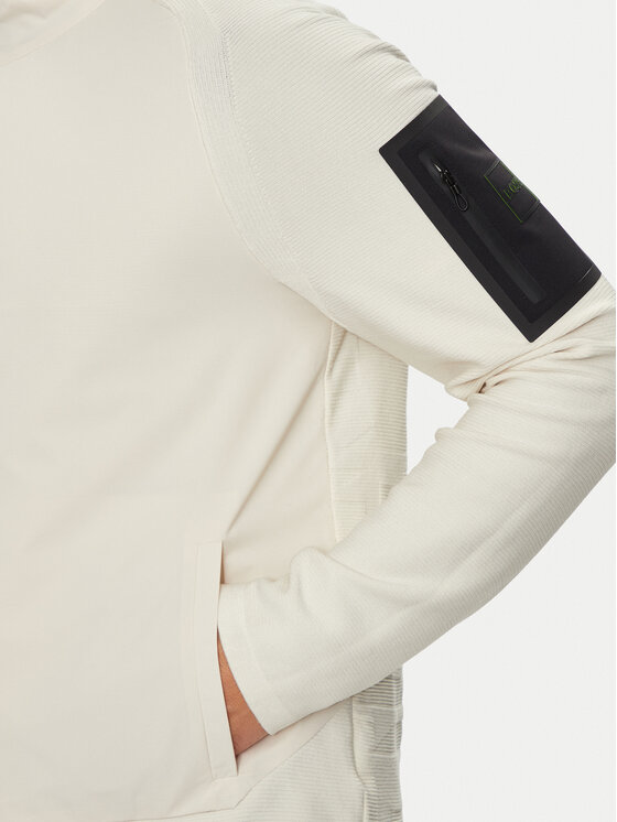 BOSS Boss Prijelazna jakna Modak 50517091 Écru Relaxed Fit