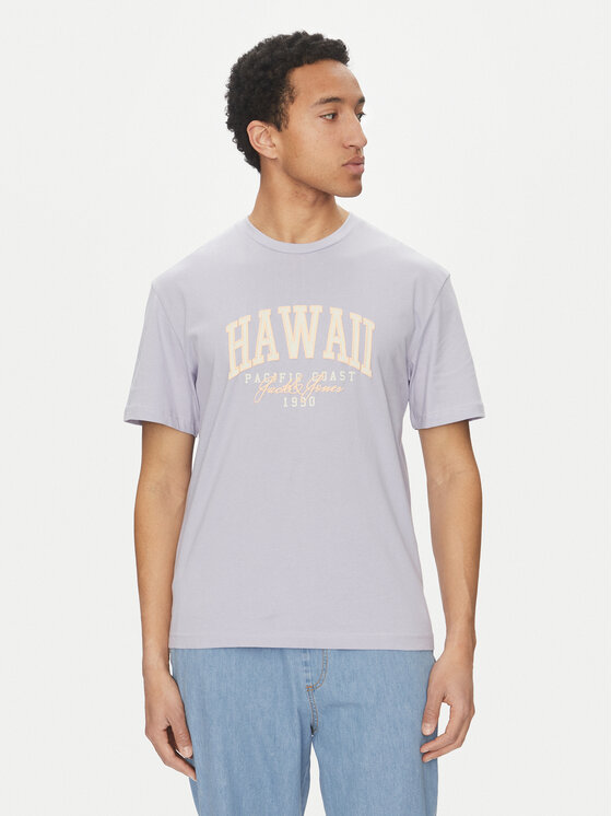 Jack&Jones Jack&Jones T-särk Detroit 12268441 Lilla Relaxed Fit