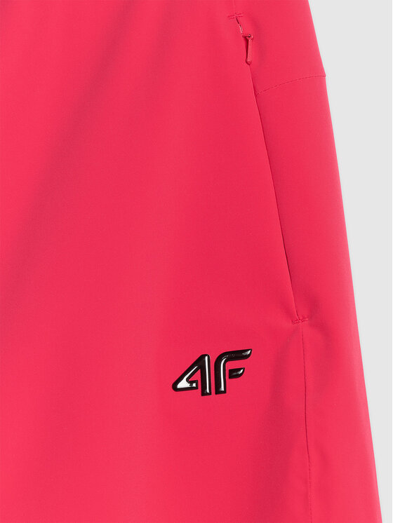 4F 4F Spodnie narciarskie SKI PERFORMANCE Różowy Slim Fit