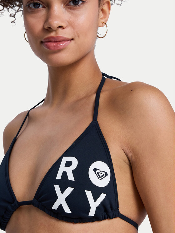 Roxy Roxy Μαγιό δύο τεμαχίων Solid Essentials ERJX203595 Μαύρο