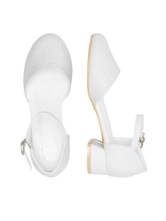 Nelli Blu Nelli Blu Balerinos CM230522-6 Balta