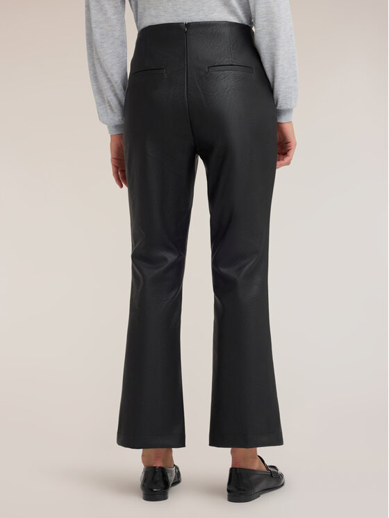 Motivi Motivi Spodnie materiałowe P05RQ004863N033 Czarny Flare Fit