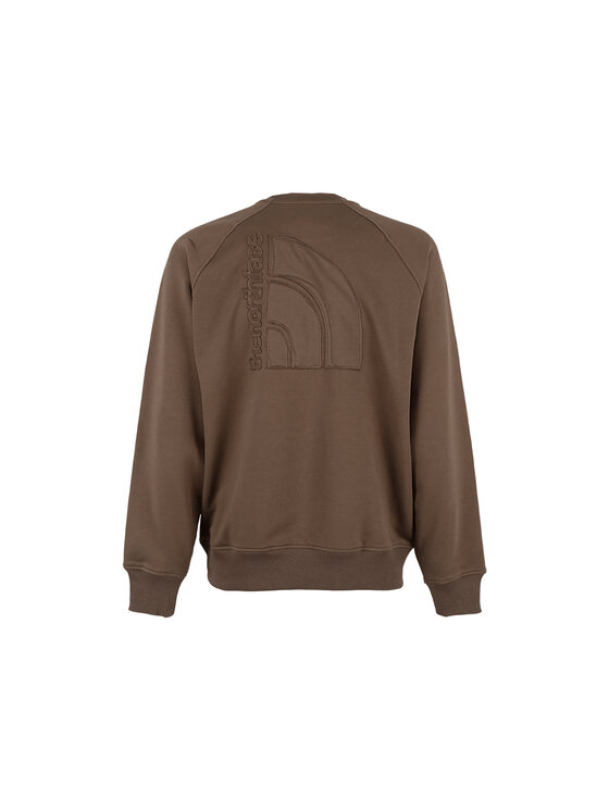 The North Face The North Face Felpa NF0A8C361OI1 Marrone Regular Fit