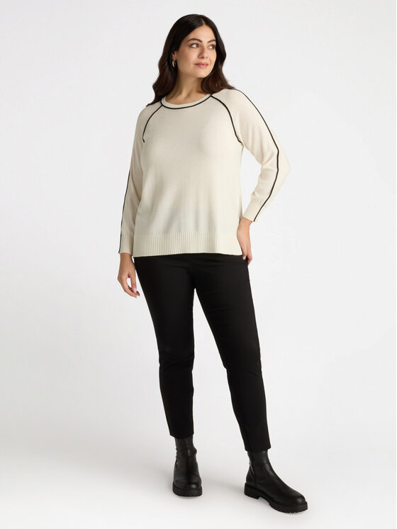 Fiorella Rubino Fiorella Rubino Cardigan M473L007838N0S1 Bianco A-Line Fit