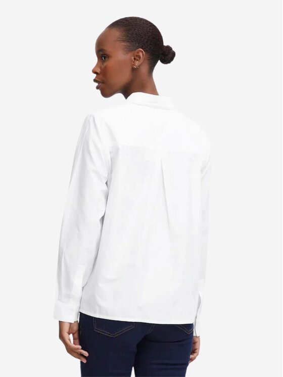 b.young b.young Camicia Camicia byhetila shirt 2 Bianco Regular Fit