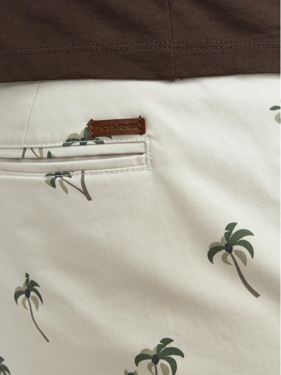 Jack & Jones Jack & Jones Medžiaginiai šortai Bowie 12230336 Smėlio Regular Fit